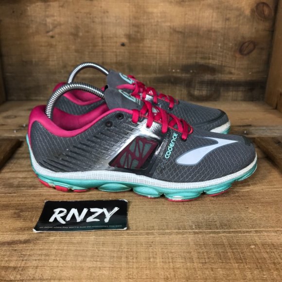 Brooks Shoes - Brooks Pure Cadence 4 Gray Lace Up Running Shoes